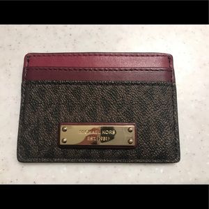 Michael Kors card holder wallet